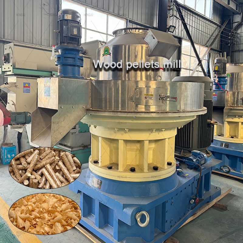 Wood Pellet Making Machine - 0.8-1t/h 에너지 절약 바이오매스 링 다이