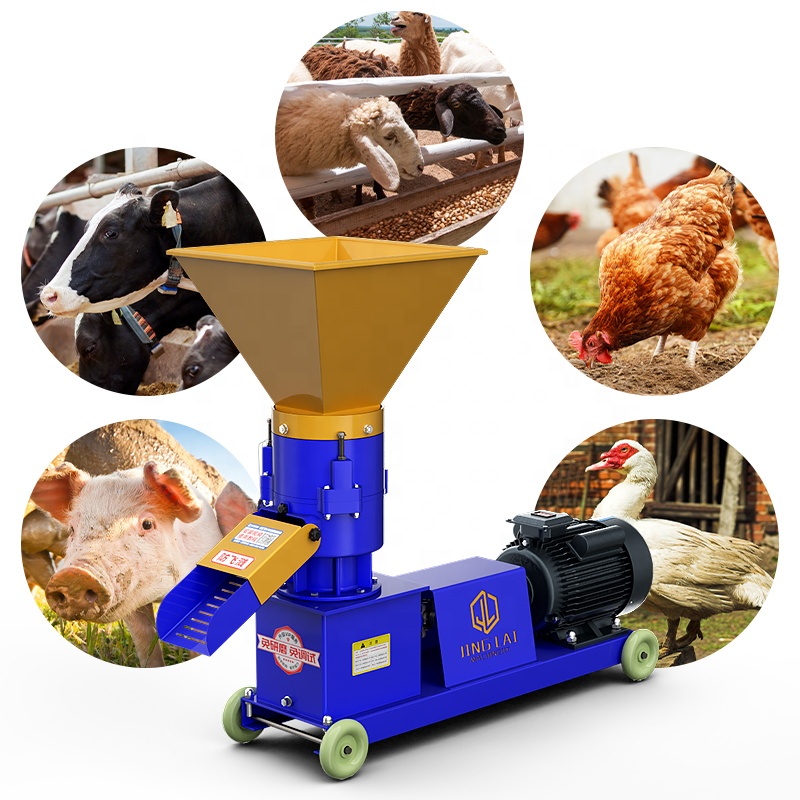 Wood Pellet Making Machine - 동물 사료 목재 펠릿 제조 가공