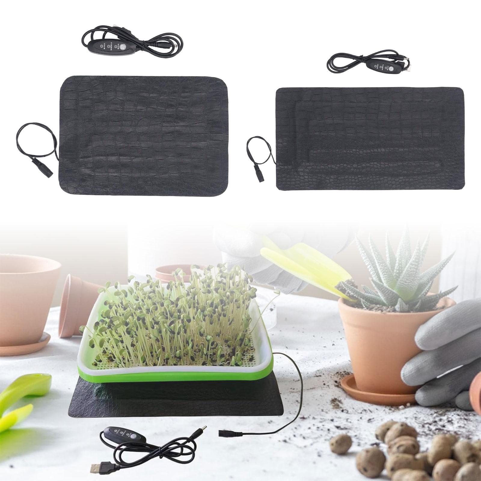 묘목 식물 가열 매트 실내 식물 재배 수경 재배 가열  - Seedling Heat Mat 리뷰 및 가격